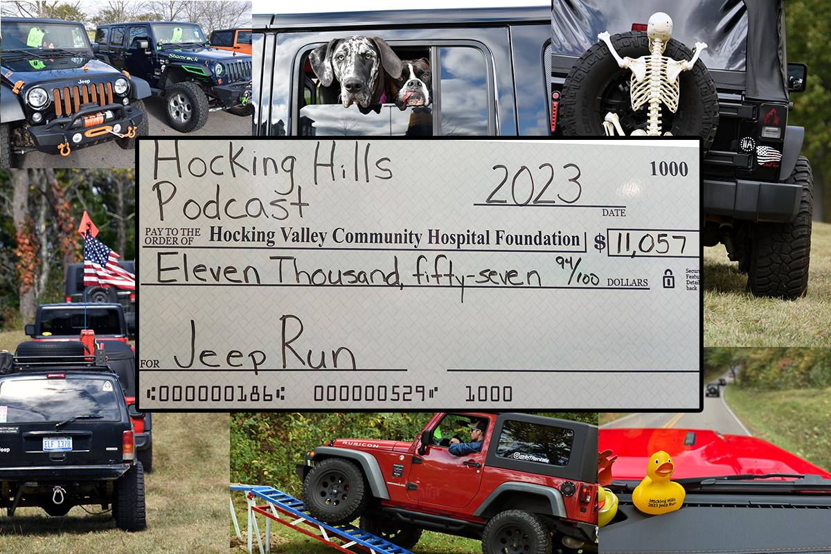 Jeep Run raises more than 11,000 for HVCH Foundation Hocking Valley